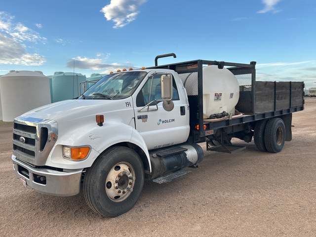 2008 Ford F650 1000 gal 4x2 Water Truck