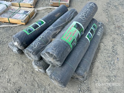 Quantity of (10) 6 ft x 300 ft Woven Landscape Fabric