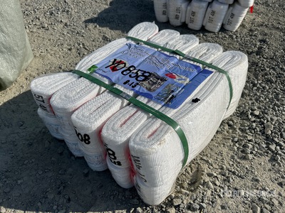 Quantity of (10) 3.69 in X 13 ft 11000 lb Heavy Duty Industrial Polyester Lifting Strap Varios otros (Unused)