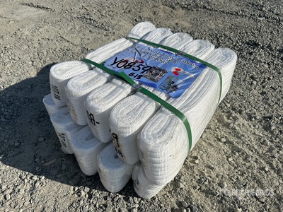 Quantity of (10) 5.5 in X 13 ft 22000 lb Heavy Duty Industrial Polyester Lifting Strap Varios otros (Unused)