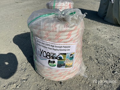 328 Ft Of 20 mm in Diameter High Strength Polyester Arborist Outdoor Rope Rigging Hoisting Line Varios otros (Unused)