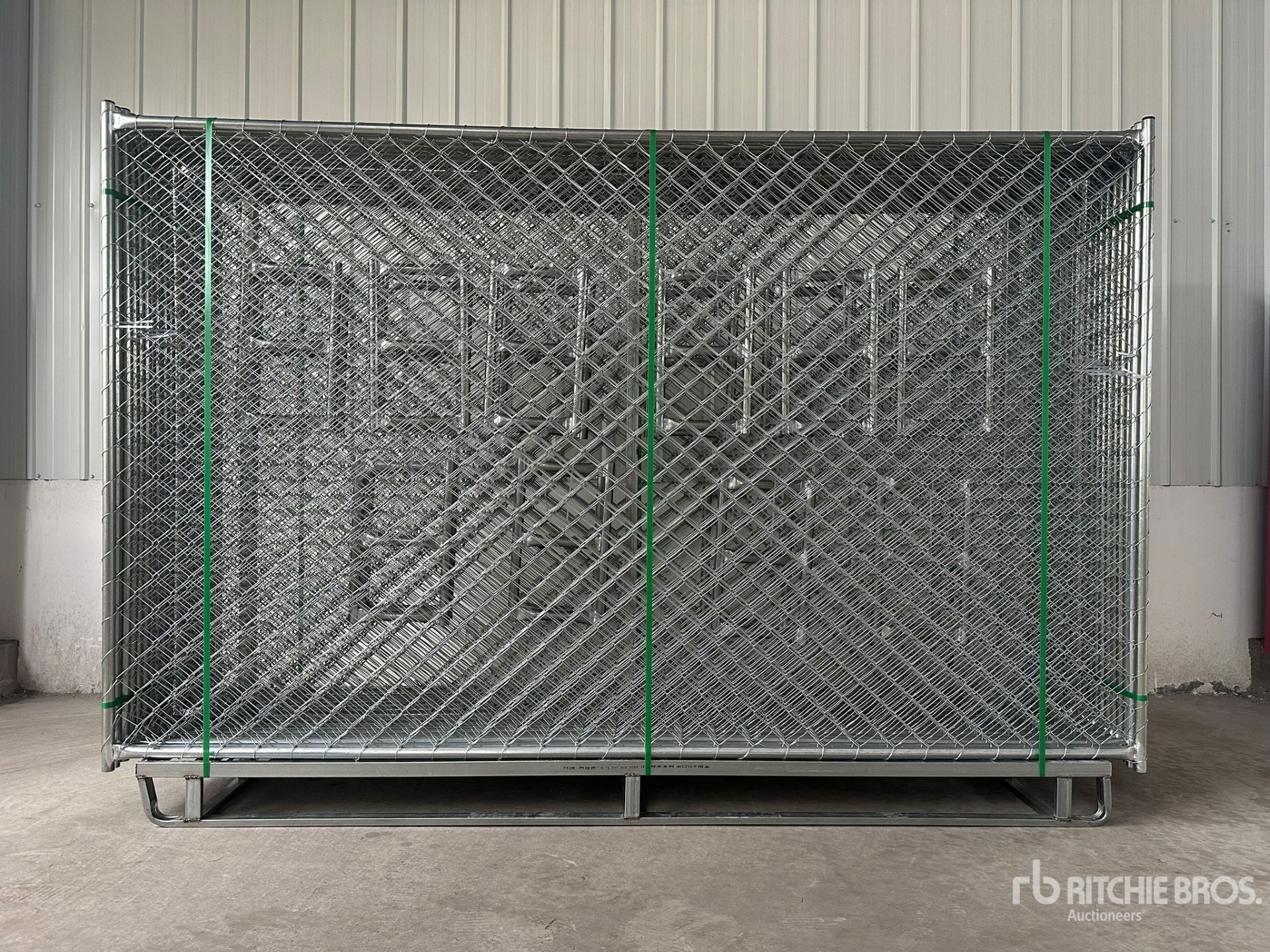 Quantity of (20) 2025 GLCF1006 10 ft x 6 ft Chain Link Temporary Ogrodzenie (Unused)
