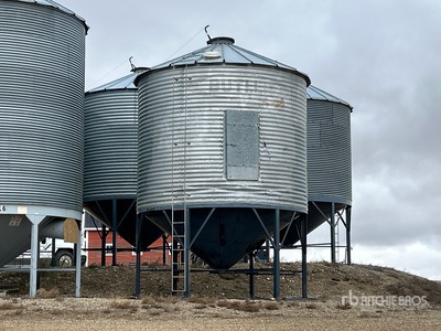 Butler 3 Ring Hopper Grain Bin
