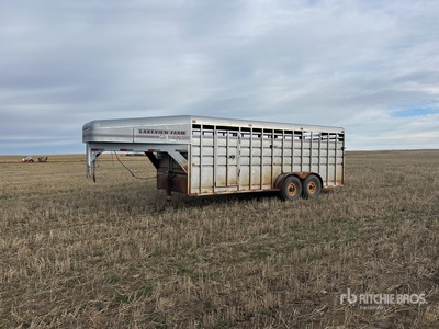 1994 Travalong 19 ft T/A Livestock Trailer