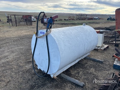 Westeel Rosco 500 gal Skid Mounted Steel Diesel Kraftstofftank