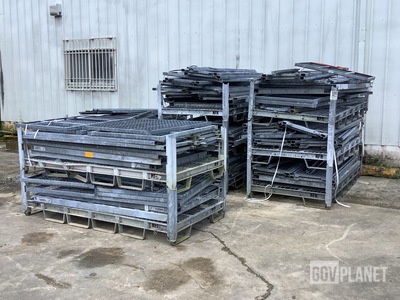 (10) Mobile Shelter Systems Storage & Transport Frames