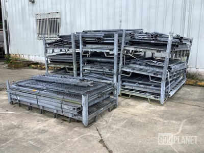 (10) Mobile Shelter Systems Storage & Transport Frames