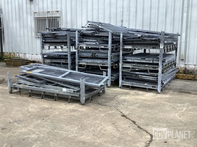 (10) Mobile Shelter Systems Storage & Transport Frames