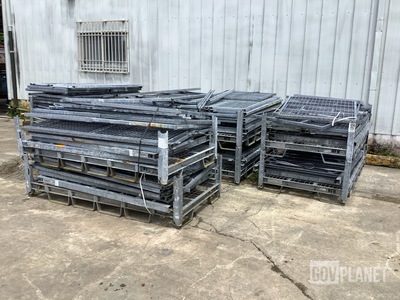 (10) Mobile Shelter Systems Storage & Transport Frames