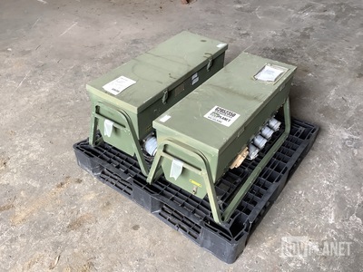 (2) Technical Services Lab PEU-158/E Power Distribution Panels
