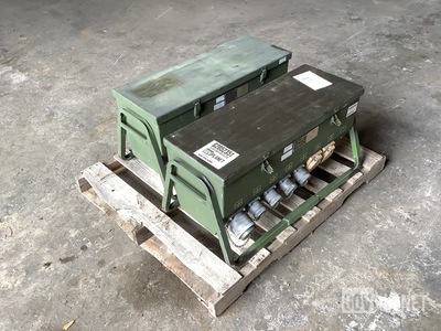 (2) Technical Services Lab PEU-158/E Power Distribution Panels