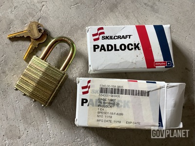 (32) Padlocks, (1) Radio & Assorted Items