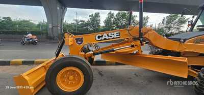 2016 Case 770EX Magnum Retroexcavadora con Cuchilla de Nivelacion / Graaflaadmachine