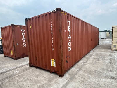 2011 40 ft High Cube Storage Container
