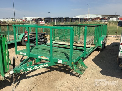 2017 Lamar XP832023 20 ft T/A مقطورة متعددة الأغراض