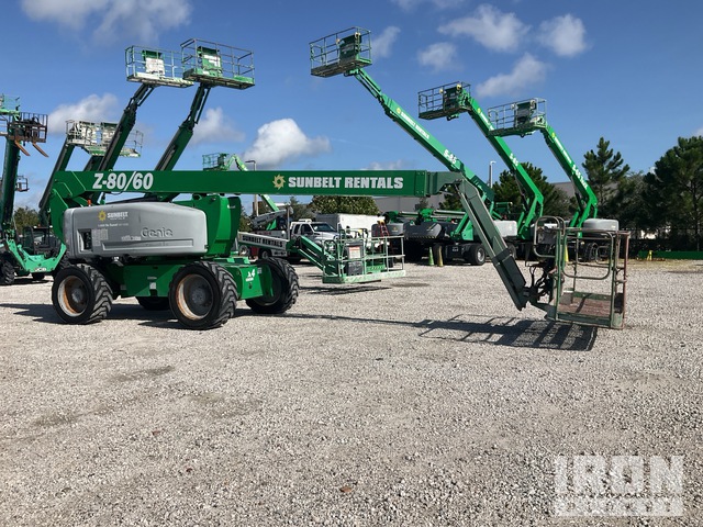 ELEVADOR ARTICULADO 2016 GENIE 4WD Z8060