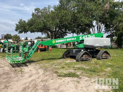 2017 Genie S-65 Trax Crawler Diesel Podnośnik teleskopowy