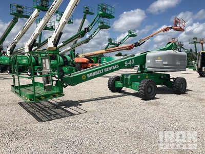 2017 Genie S-40 4WD Diesel Telescopic Boom Lift