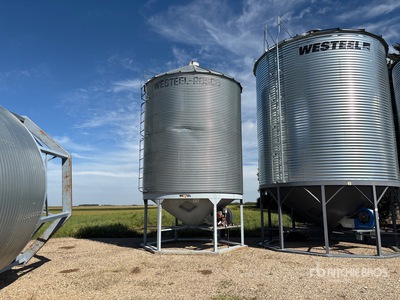 Westeel +/- 2200 bu 6 Ring Hopper صومعة الحبوب