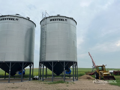 Westeel +/- 7500 bu 6 Ring Hopper Trémie à grains