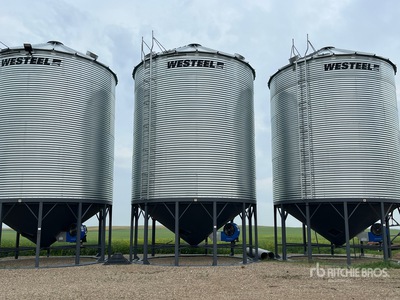 Westeel +/- 7500 bu 6 Ring Hopper Trémie à grains