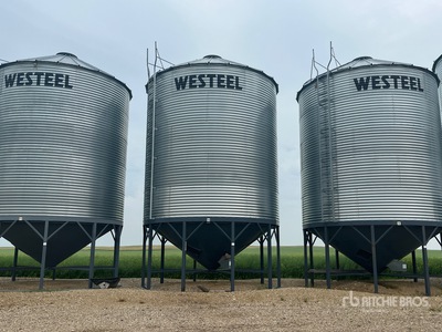 Westeel +/- 4900 bu 5 Ring Hopper Grain Bin