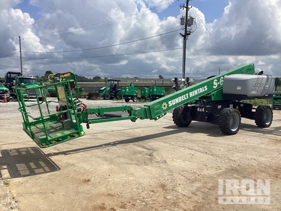 2017 Genie S-65 4WD Dual Fuel Telescopic Boom Lift