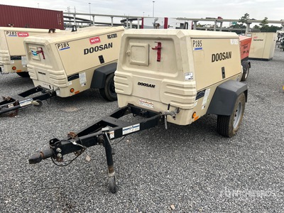 2016 Doosan P185 185 cfm Mobile Air Compressor