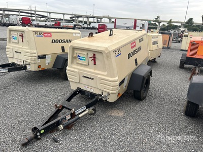 2016 Doosan P185 185 cfm Mobile Air Compressor