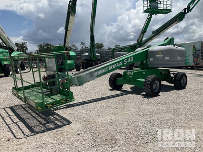 2016 Genie S-40 4WD Diesel Telescopic Boom Lift