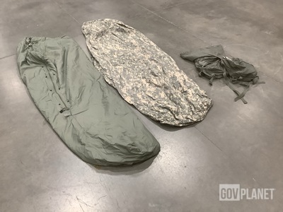(43) Sleeping Bags, (13) Bivy Covers, (58) Stuff Sacks & Assorted Items