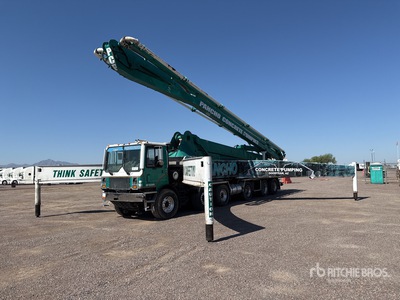 2002 TOR T-63120 on 2003 AM General 2525H-6/S 12x10x6 Autocarro pompa calcestruzzo