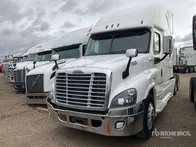 2017 Freightliner Cascadia 125 6x4 Evolution T/A Sleeper Truck Tractor (Inoperable)