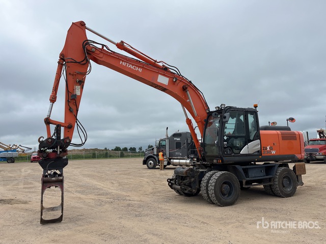 2015 Hitachi ZX230W-5 Wheel Excavator | Ritchie Bros. Auctioneers
