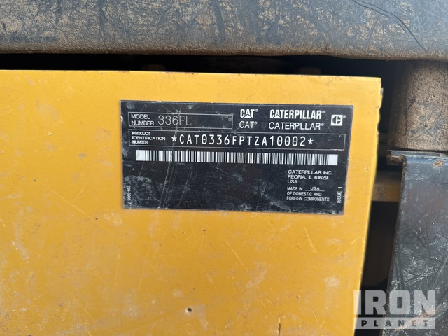EXCAVADORA 2017 CATERPILLAR 336FL