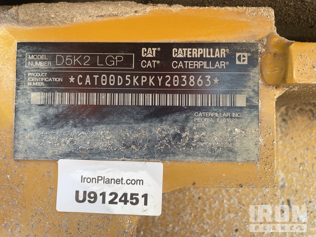 TOPADOR FRONTAL 2018 CATERPILLAR D5K2LGP
