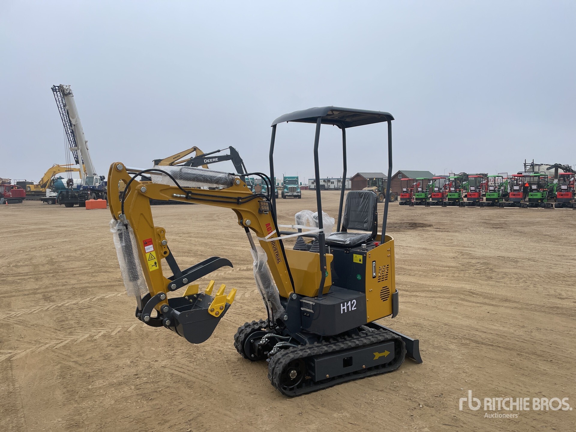 2025 AGT H12 Mini Excavator (Unused)
