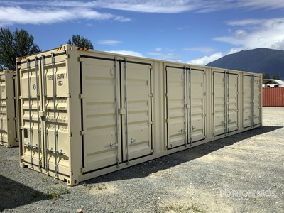 2025 40 ft High Cube Multi-Door Storage Container