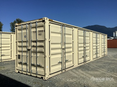 2025 40 ft High Cube Multi-Door Storage Container