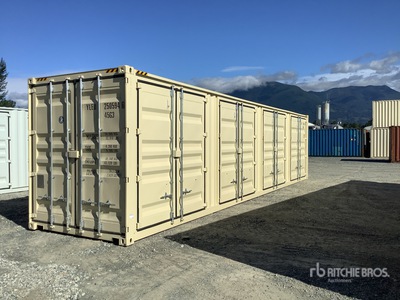 2025 40 ft High Cube Multi-Door Storage Container