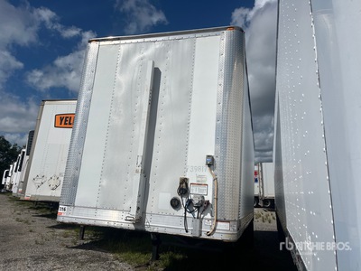 2002 Great Dane 28 ft x 102 in S/A Gesloten aanhangwagen
