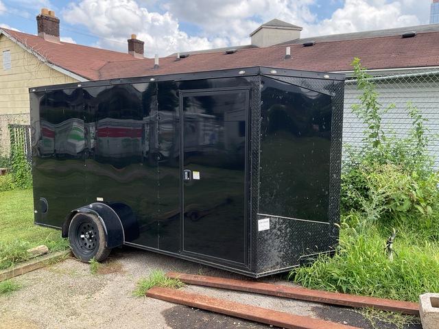 2023 Seed Cargo 6X12SA 12 ft S/A Enclosed Trailer