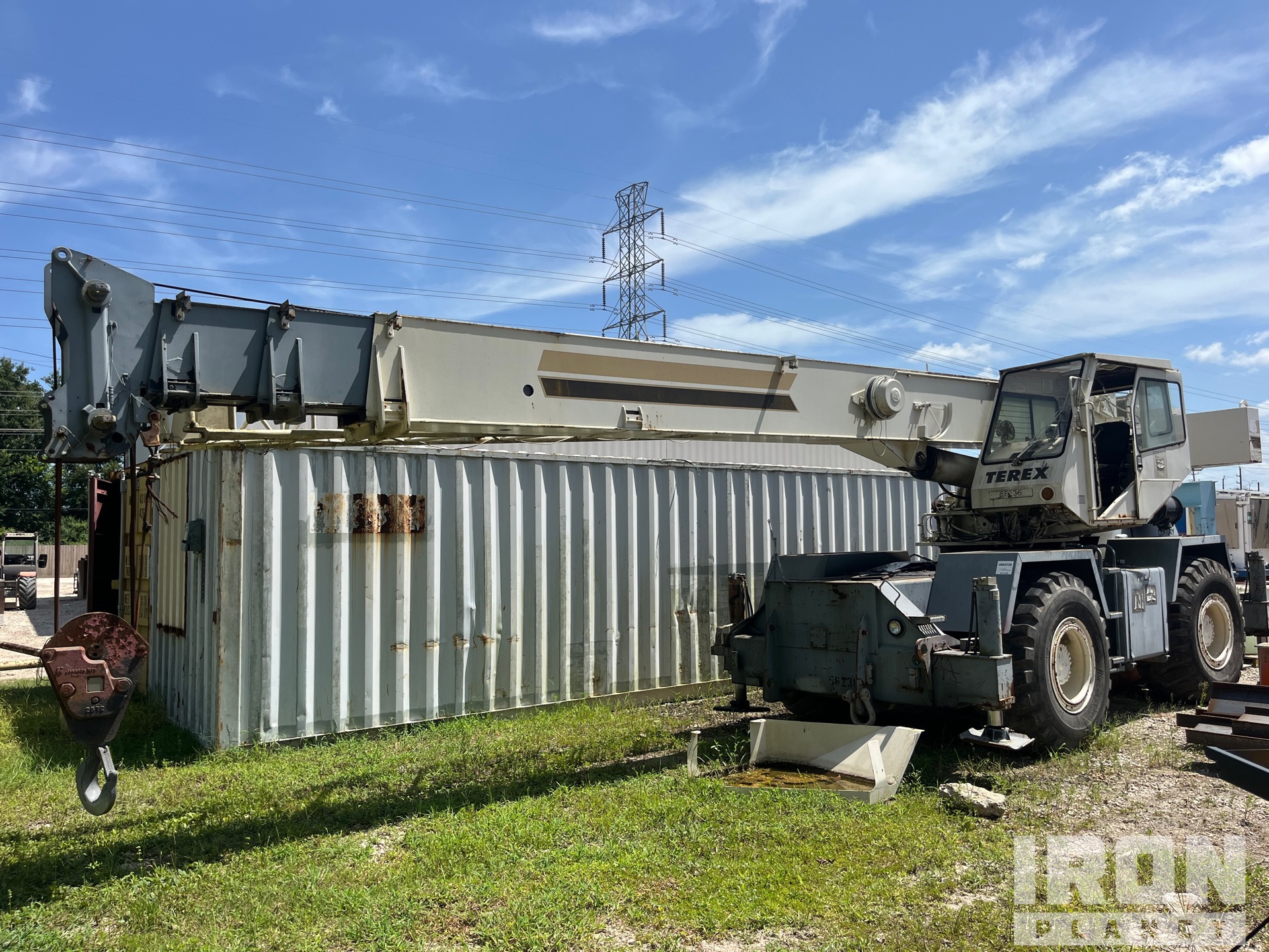 1991 Terex/P & H Century 128 28 ton 4x4 Rough Terrain Crane