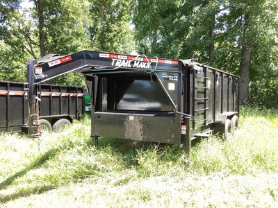 2024 Trail Maxx DTG27-16’4 16 ft T/A Gooseneck End Dump Trailer