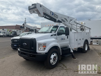 2022 Versalift VST-521 52 ft on 2024 Ford F-750 4x2 Cable Placer Bucket Truck