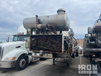 1998 Presvac Vac Tanker 5000 gal T/A Vacuum Tanker Trailer