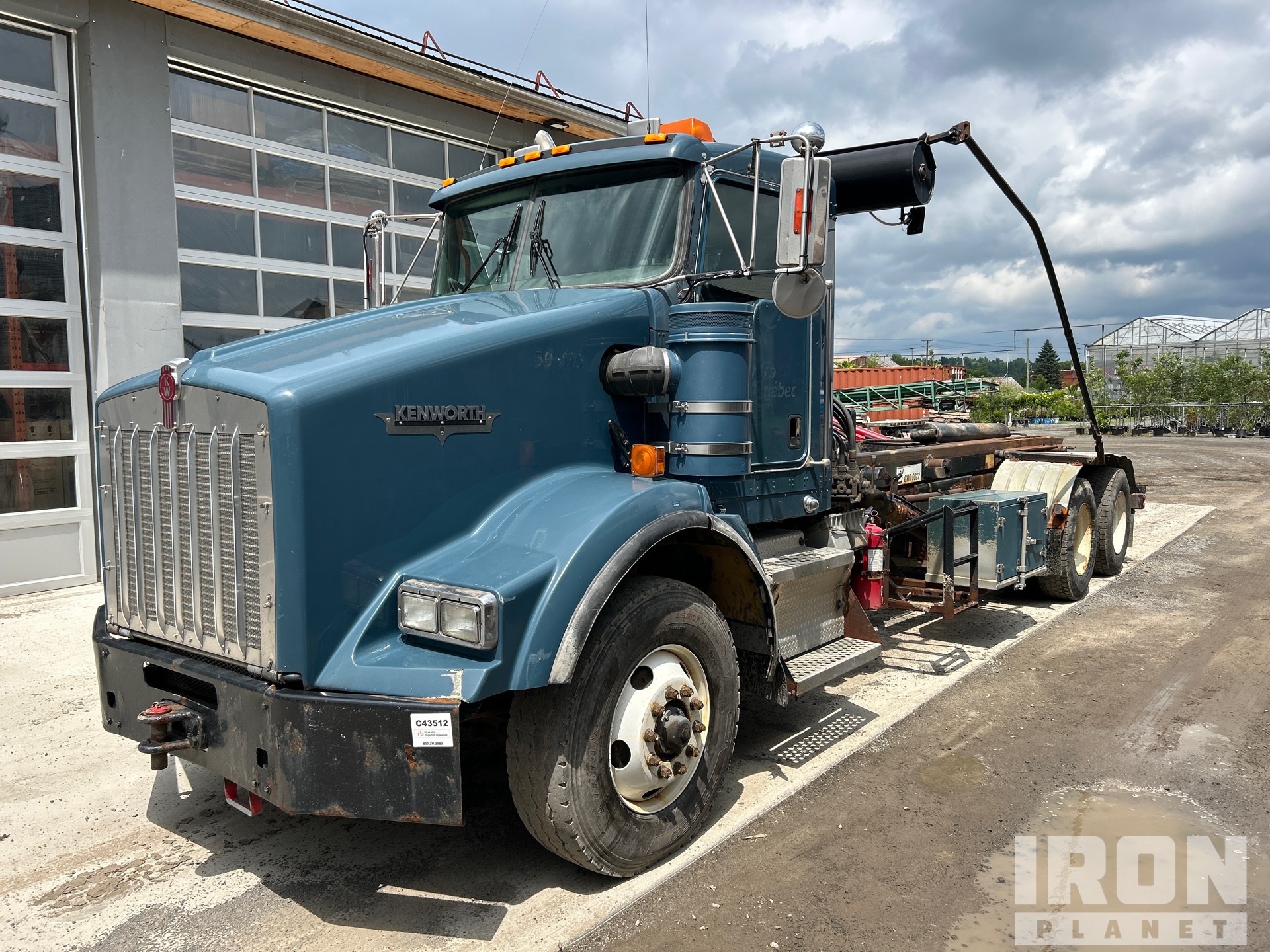 2006 Kenworth T800 6x4 ロールオフトラック