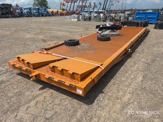 Bisontek Loading Ramp 2024 BisonTek BTR-1 Container/Yard Loading Ramp | Ritchie Bros. Auctioneers