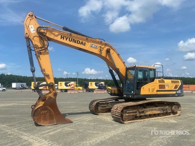 2019 Hyundai HX330L Excavatrice sur chenilles