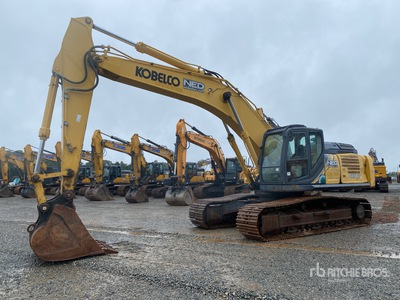 2019 Kobelco SK350LC-10 Kettenbagger